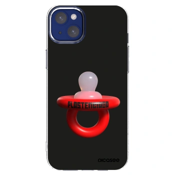 Picasee silikonový průhledný obal pro Apple iPhone 14 Plus - Le Dudel