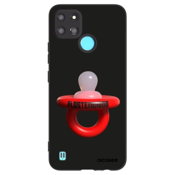 Picasee silikonový černý obal pro Realme C21Y - Le Dudel