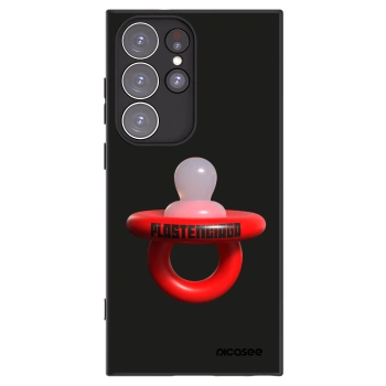 Picasee silikonový černý obal pro Samsung Galaxy S23 Ultra 5G - Le Dudel