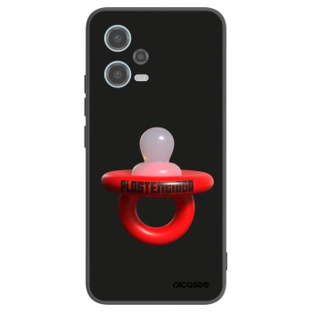 Picasee silikonový černý obal pro Xiaomi Redmi Note 12 5G - Le Dudel