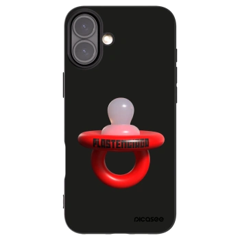 Picasee silikonový černý obal pro Apple iPhone 16 Plus - Le Dudel