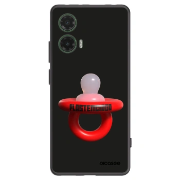 Picasee silikonový černý obal pro Motorola Moto G35 5G - Le Dudel