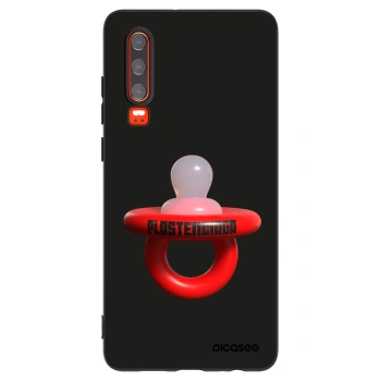 Picasee silikonový černý obal pro Huawei P30 - Le Dudel