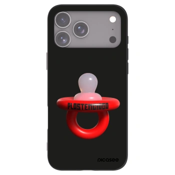 Picasee silikonový černý obal pro Apple iPhone 17 Pro Max - Le Dudel