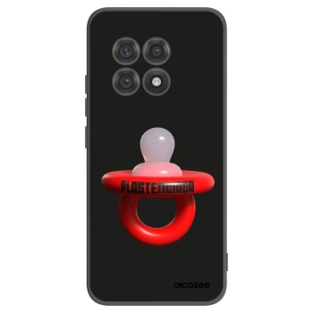 Picasee silikonový černý obal pro OnePlus 13R 5G - Le Dudel