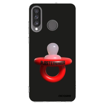 Picasee silikonový průhledný obal pro Huawei P30 Lite - Le Dudel