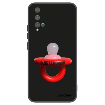 Picasee silikonový černý obal pro Huawei Nova 5T - Le Dudel