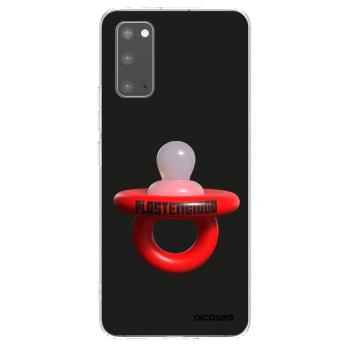 Picasee silikonový průhledný obal pro Samsung Galaxy S20 G980F - Le Dudel