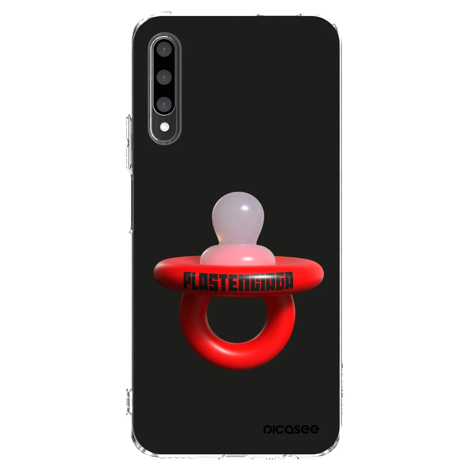 Picasee silikonový průhledný obal pro Honor 9X Pro - Le Dudel