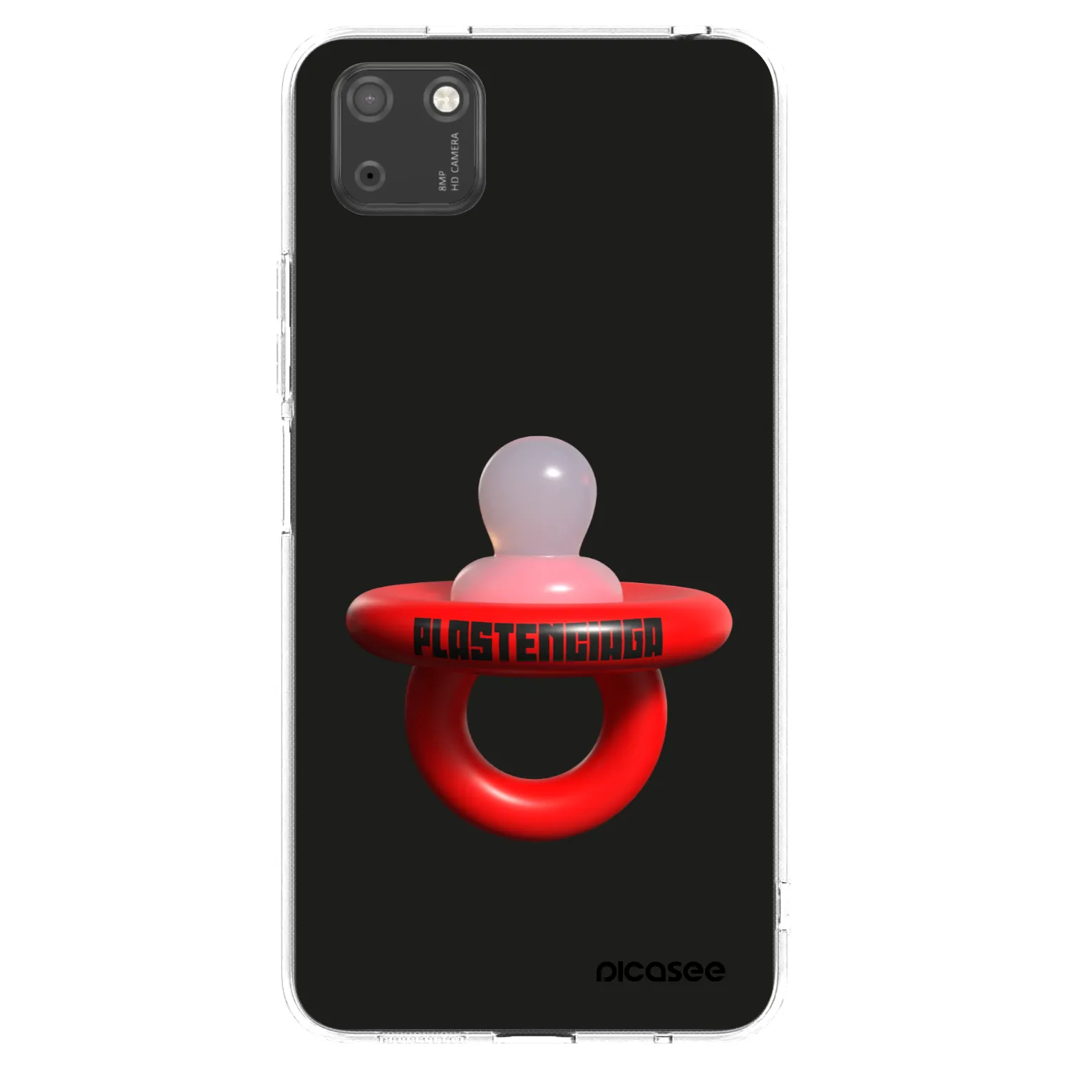 Picasee silikonový průhledný obal pro Huawei Y5P - Le Dudel
