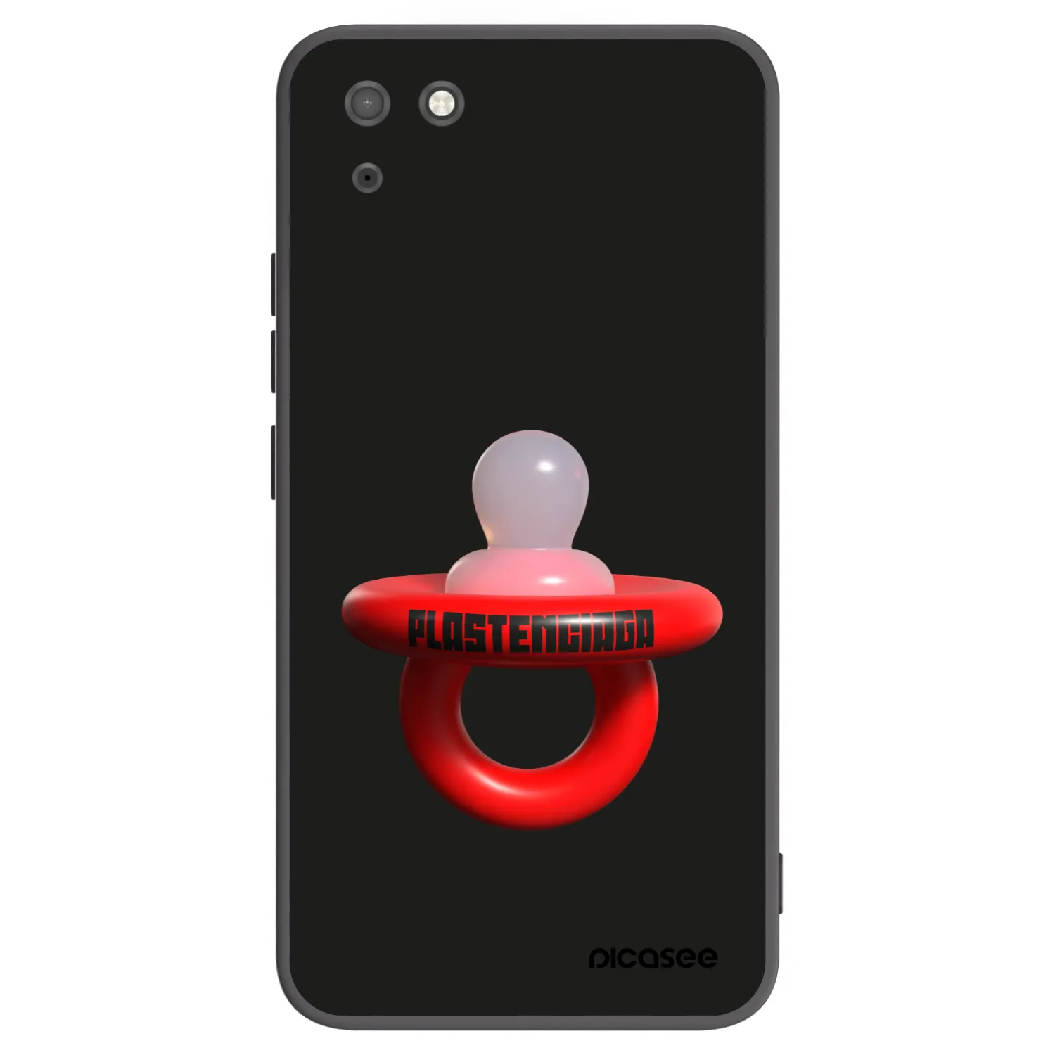 Picasee silikonový černý obal pro Huawei Y5P - Le Dudel