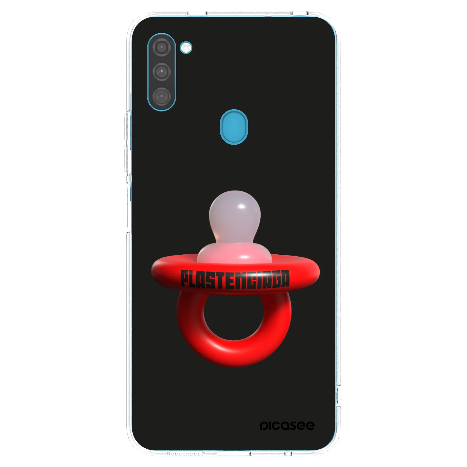 Picasee silikonový průhledný obal pro Samsung Galaxy M11 - Le Dudel