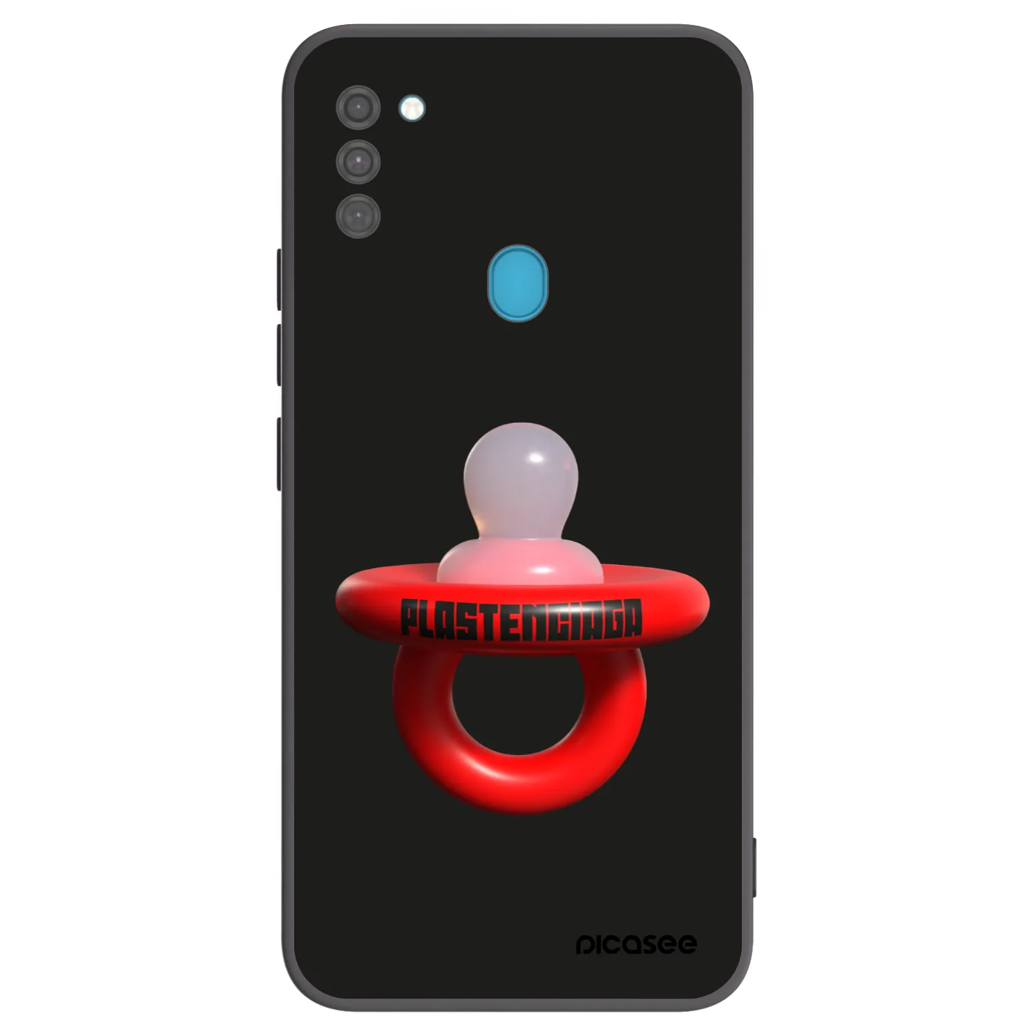Picasee silikonový černý obal pro Samsung Galaxy M11 - Le Dudel