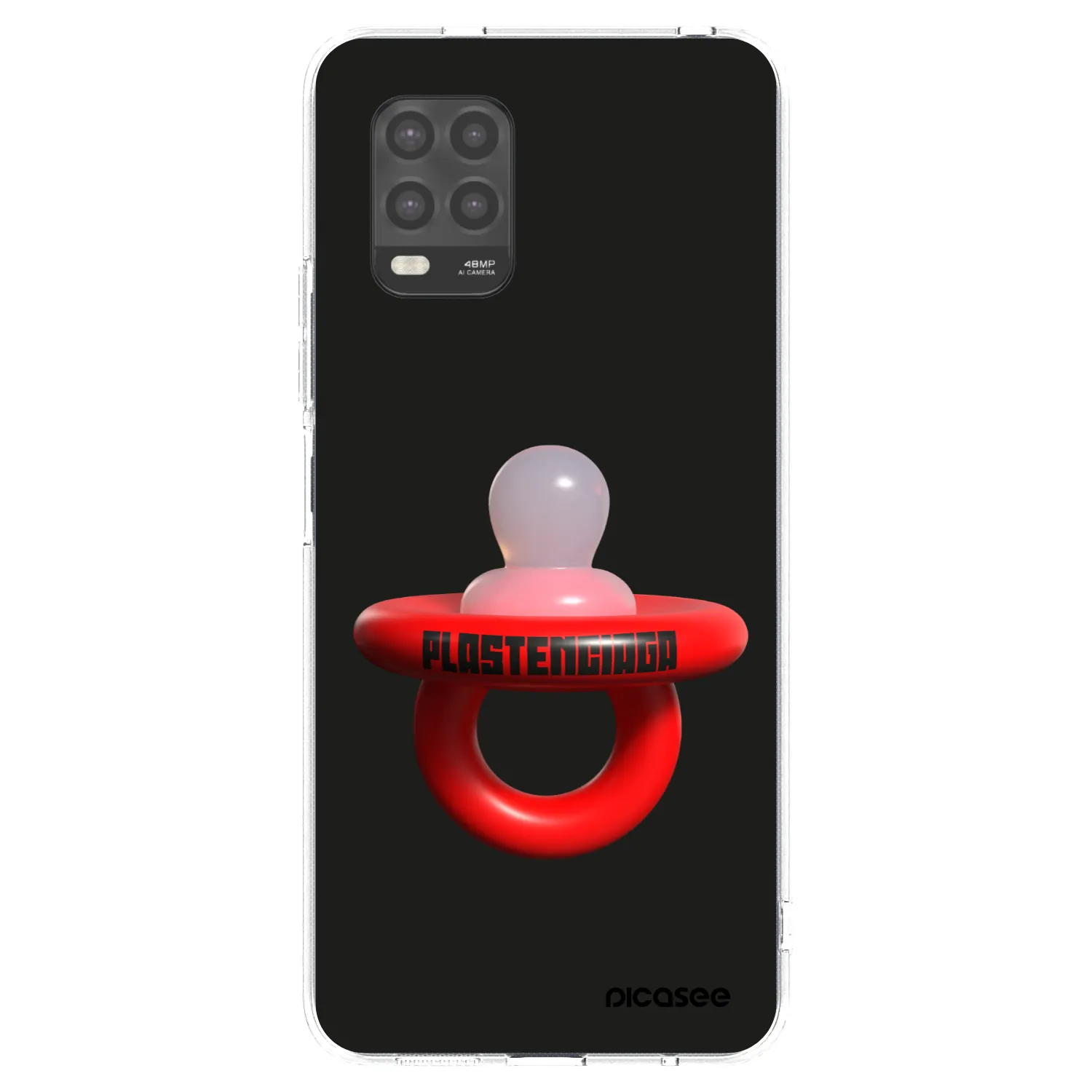 Picasee silikonový průhledný obal pro Xiaomi Mi 10 Lite - Le Dudel