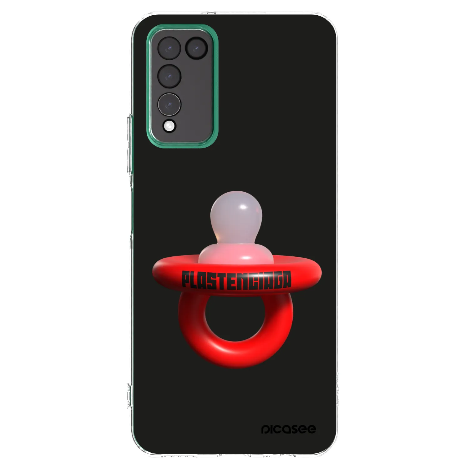 Picasee silikonový průhledný obal pro Honor 10X Lite - Le Dudel