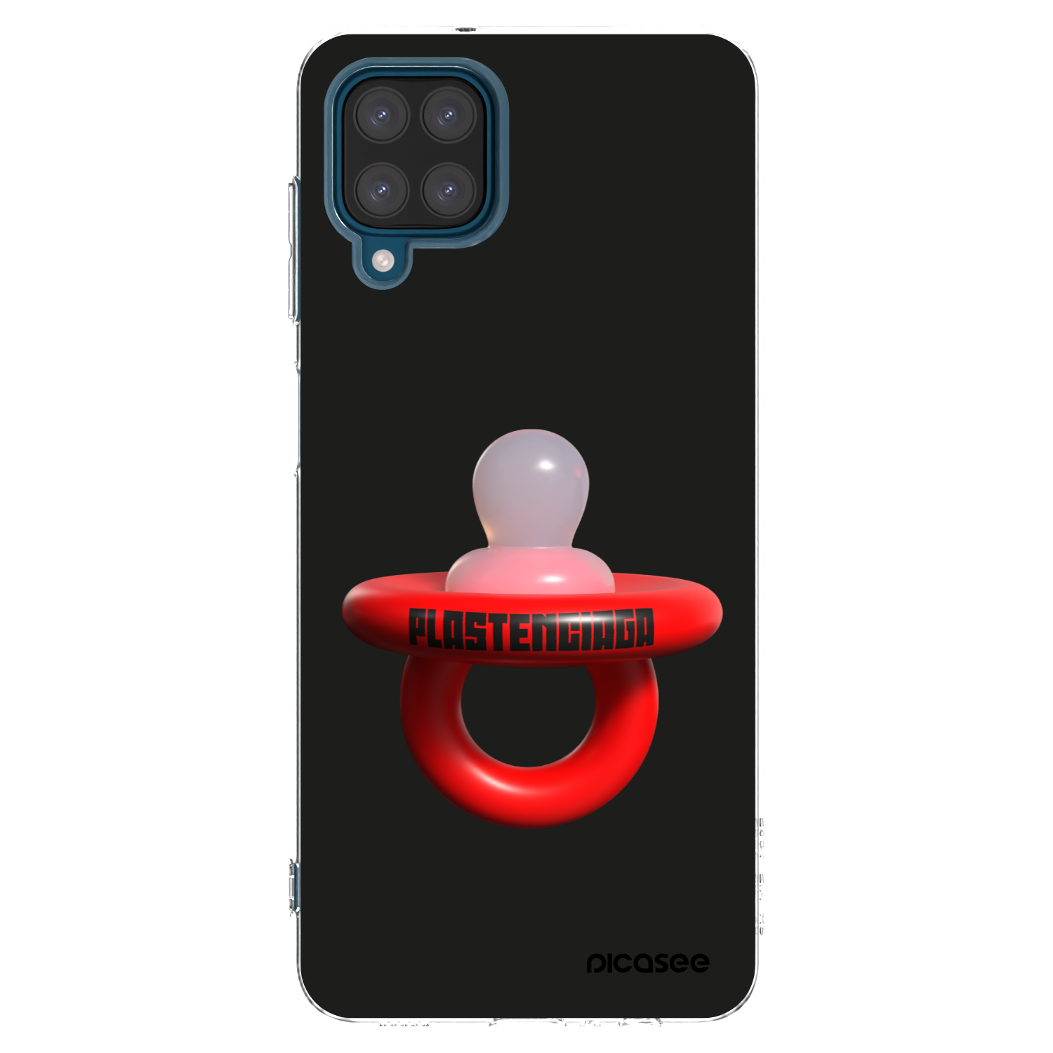 Picasee silikonový průhledný obal pro Samsung Galaxy A12 A125F - Le Dudel