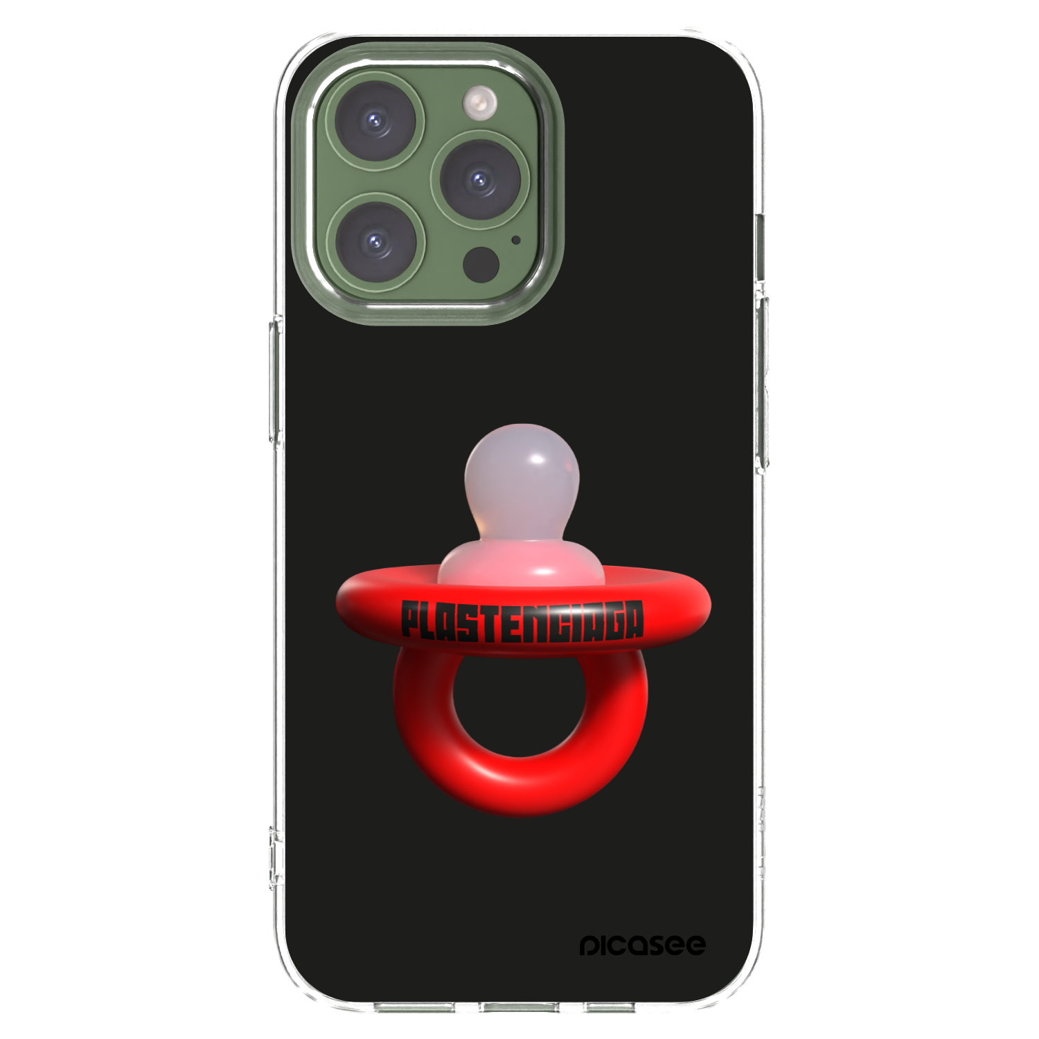 Picasee silikonový průhledný obal pro Apple iPhone 13 Pro - Le Dudel