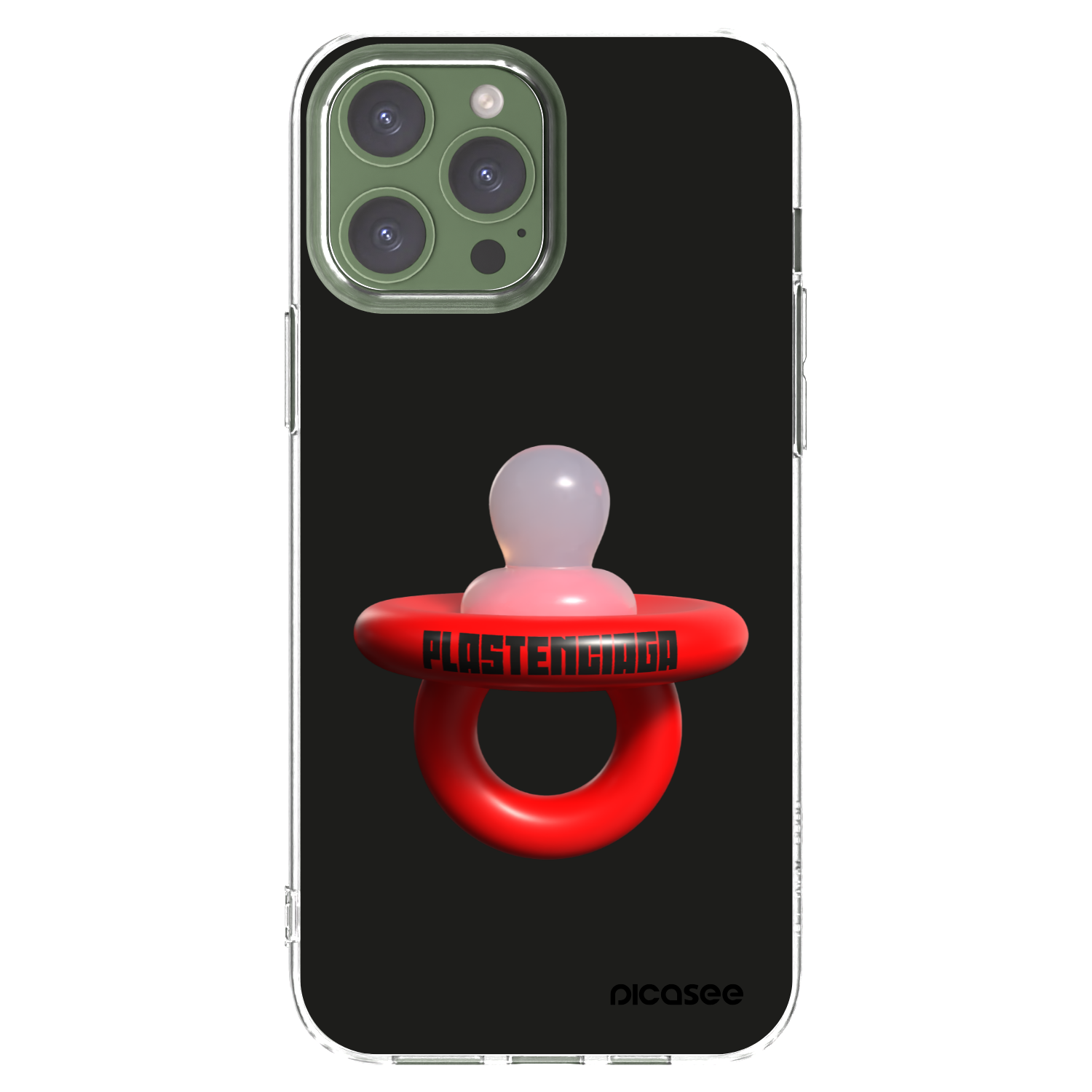 Picasee silikonový průhledný obal pro Apple iPhone 13 Pro Max - Le Dudel