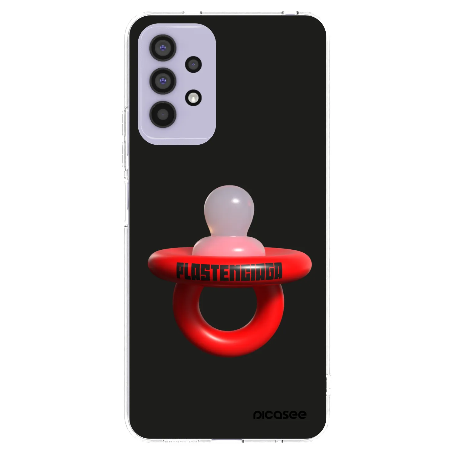 Picasee silikonový průhledný obal pro Samsung Galaxy A32 4G SM-A325F - Le Dudel