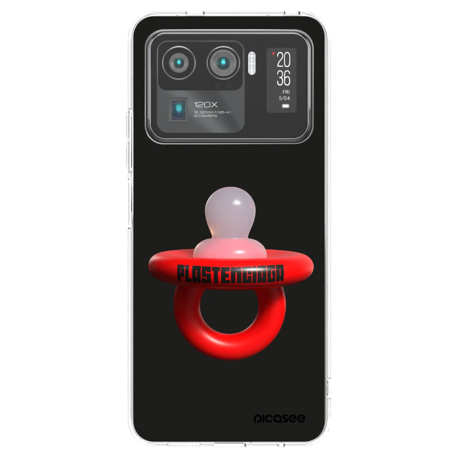 Picasee silikonový průhledný obal pro Xiaomi Mi 11 Ultra - Le Dudel