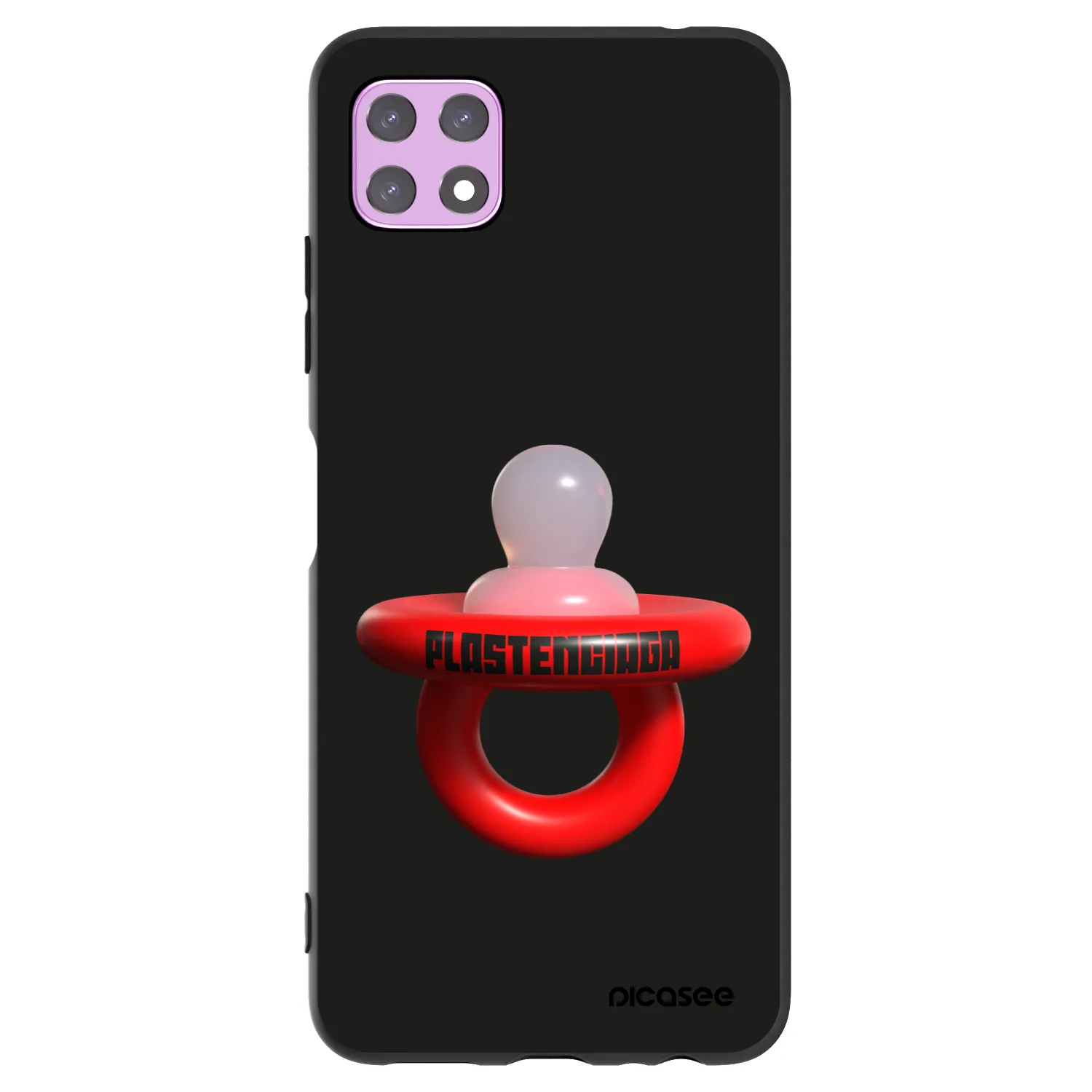 Picasee silikonový černý obal pro Samsung Galaxy A22 A226B 5G - Le Dudel
