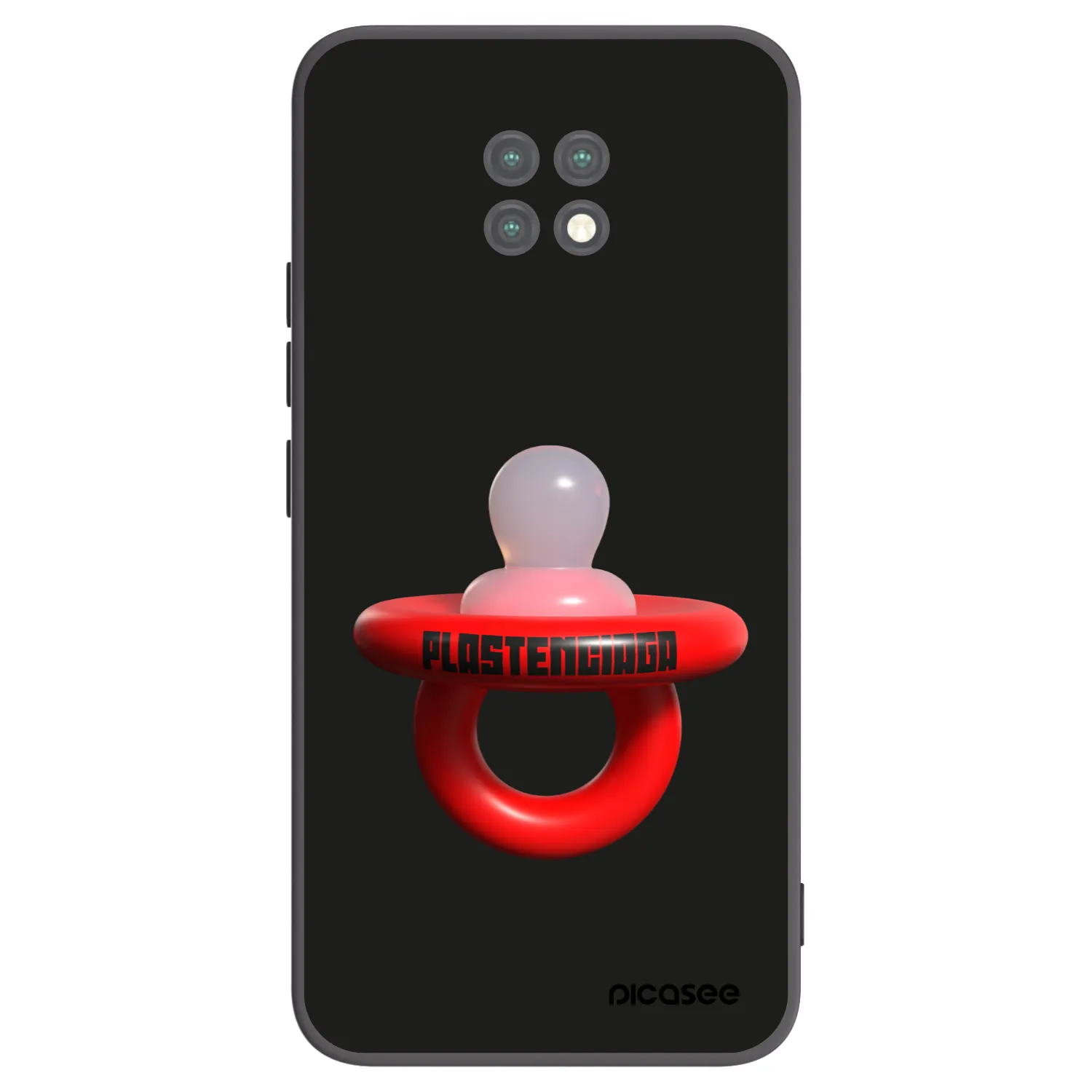 Picasee silikonový černý obal pro Xiaomi Redmi Note 9T - Le Dudel