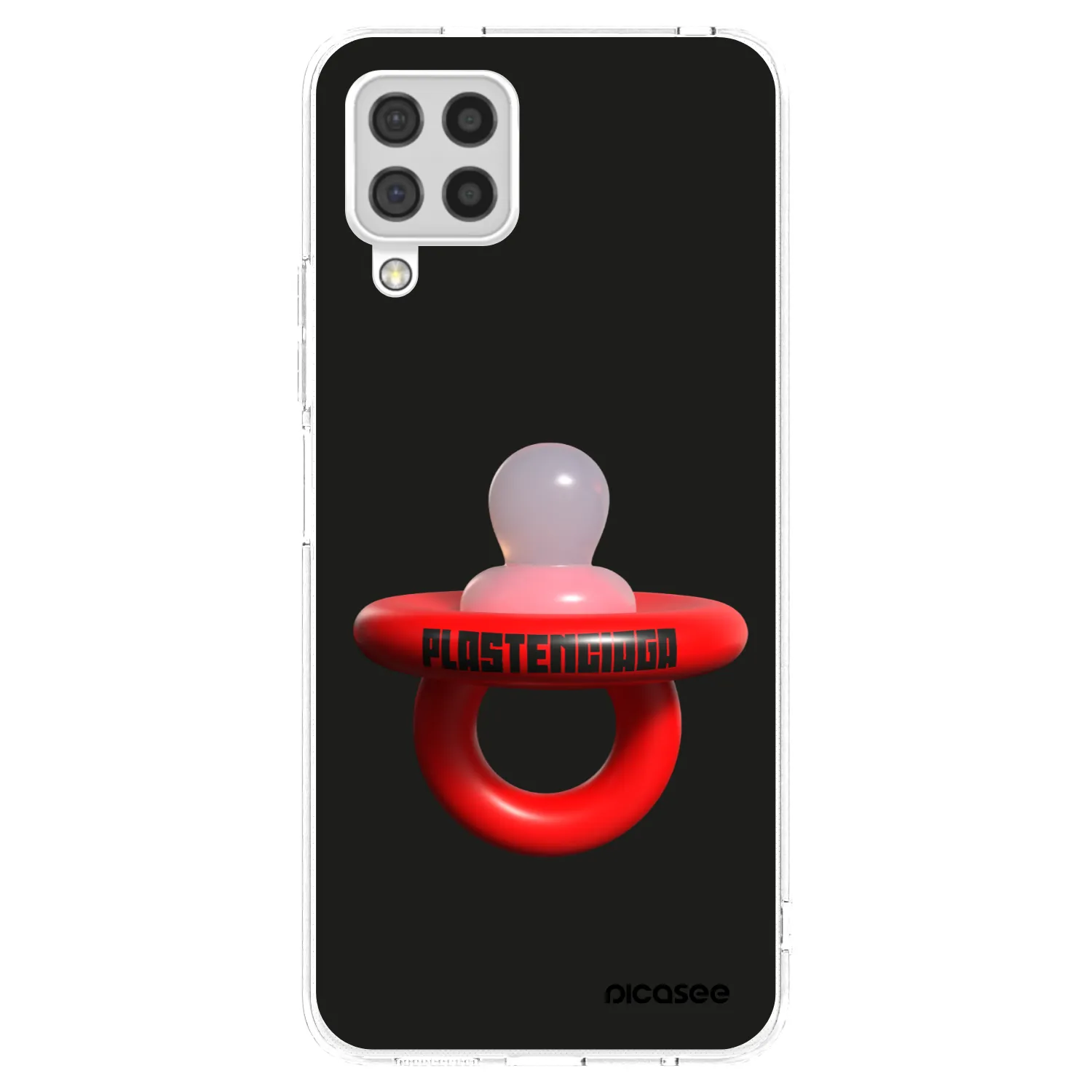 Picasee silikonový průhledný obal pro Samsung Galaxy A22 A225F 4G - Le Dudel