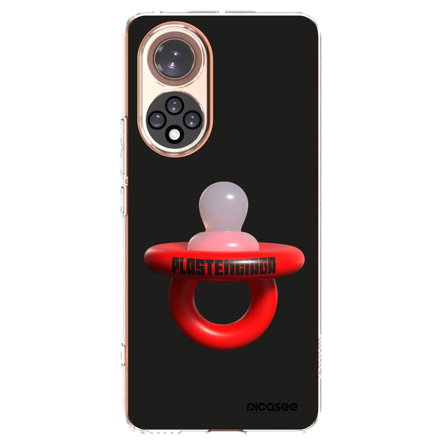 Picasee silikonový průhledný obal pro Honor 50 5G - Le Dudel