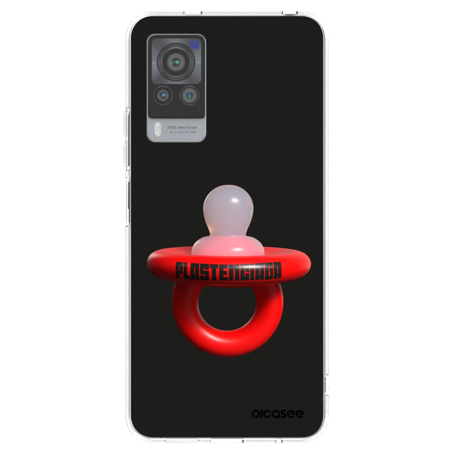 Picasee silikonový průhledný obal pro Vivo X60 Pro 5G - Le Dudel