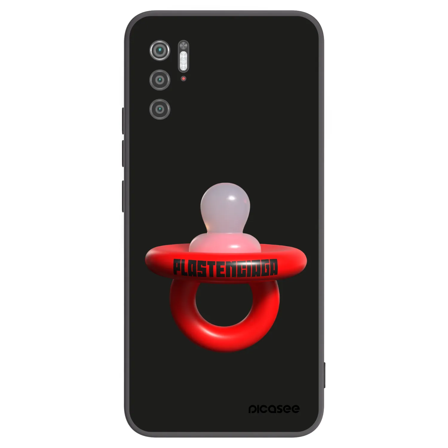 Picasee silikonový černý obal pro Xiaomi Poco M3 Pro 5G - Le Dudel