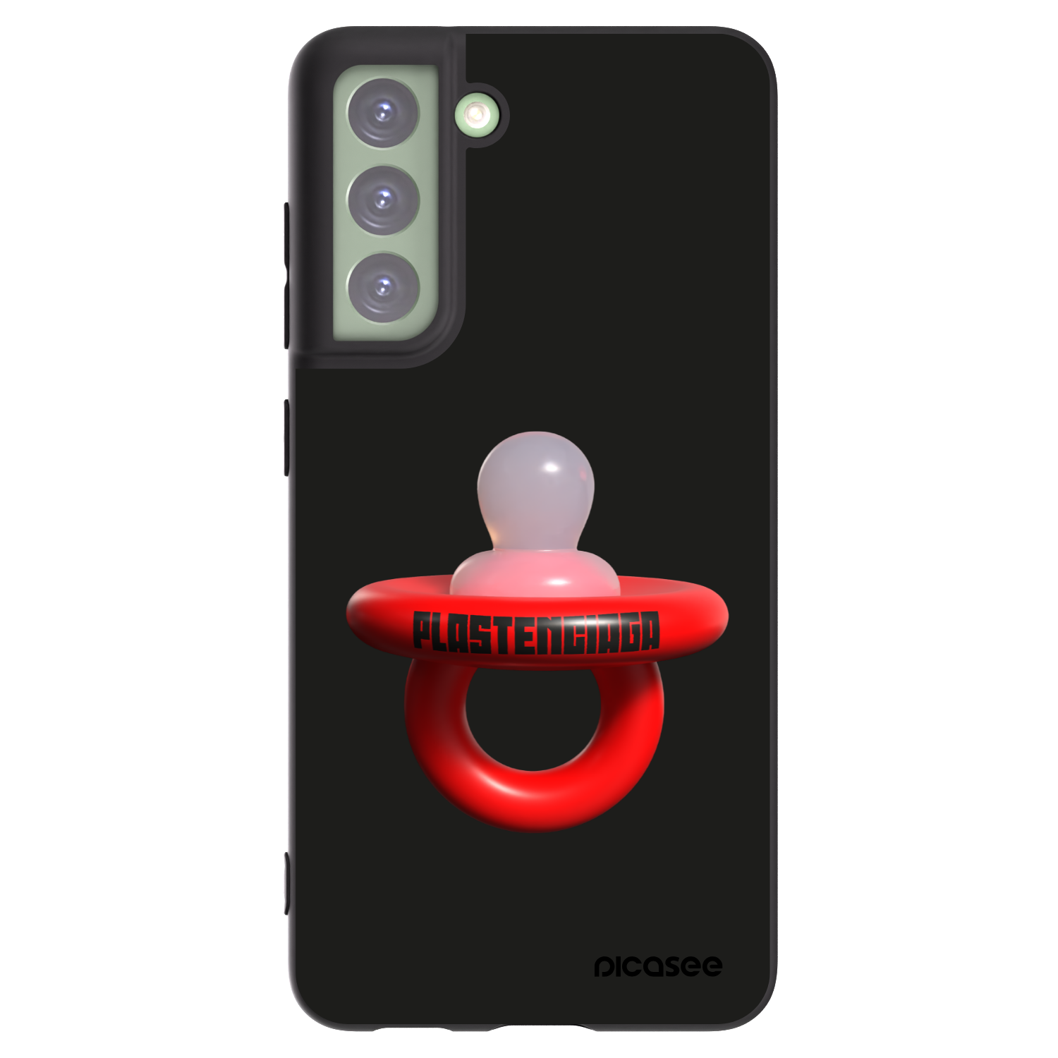 Picasee silikonový černý obal pro Samsung Galaxy S21 FE 5G - Le Dudel