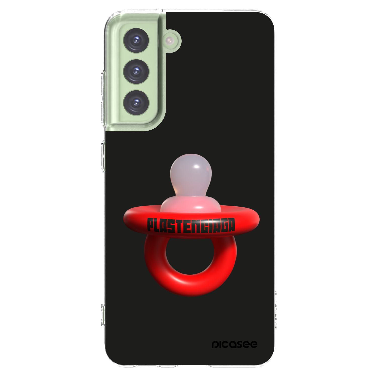 Picasee silikonový průhledný obal pro Samsung Galaxy S21 FE 5G - Le Dudel