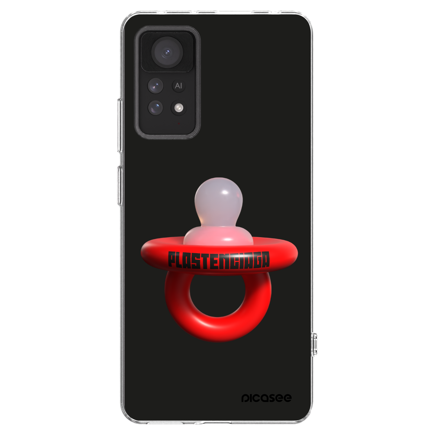 Picasee silikonový průhledný obal pro Xiaomi Redmi Note 11 Pro - Le Dudel