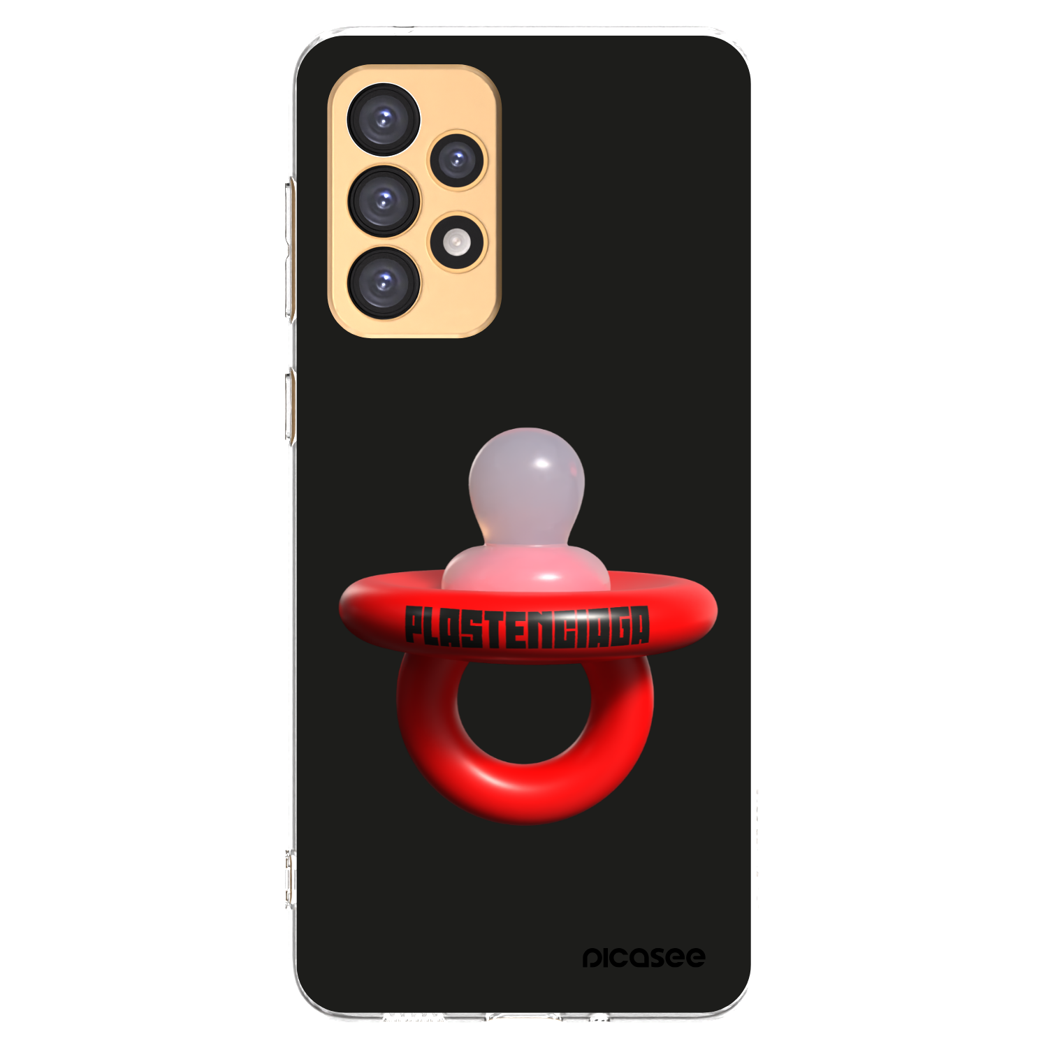 Picasee silikonový průhledný obal pro Samsung Galaxy A33 5G A336 - Le Dudel