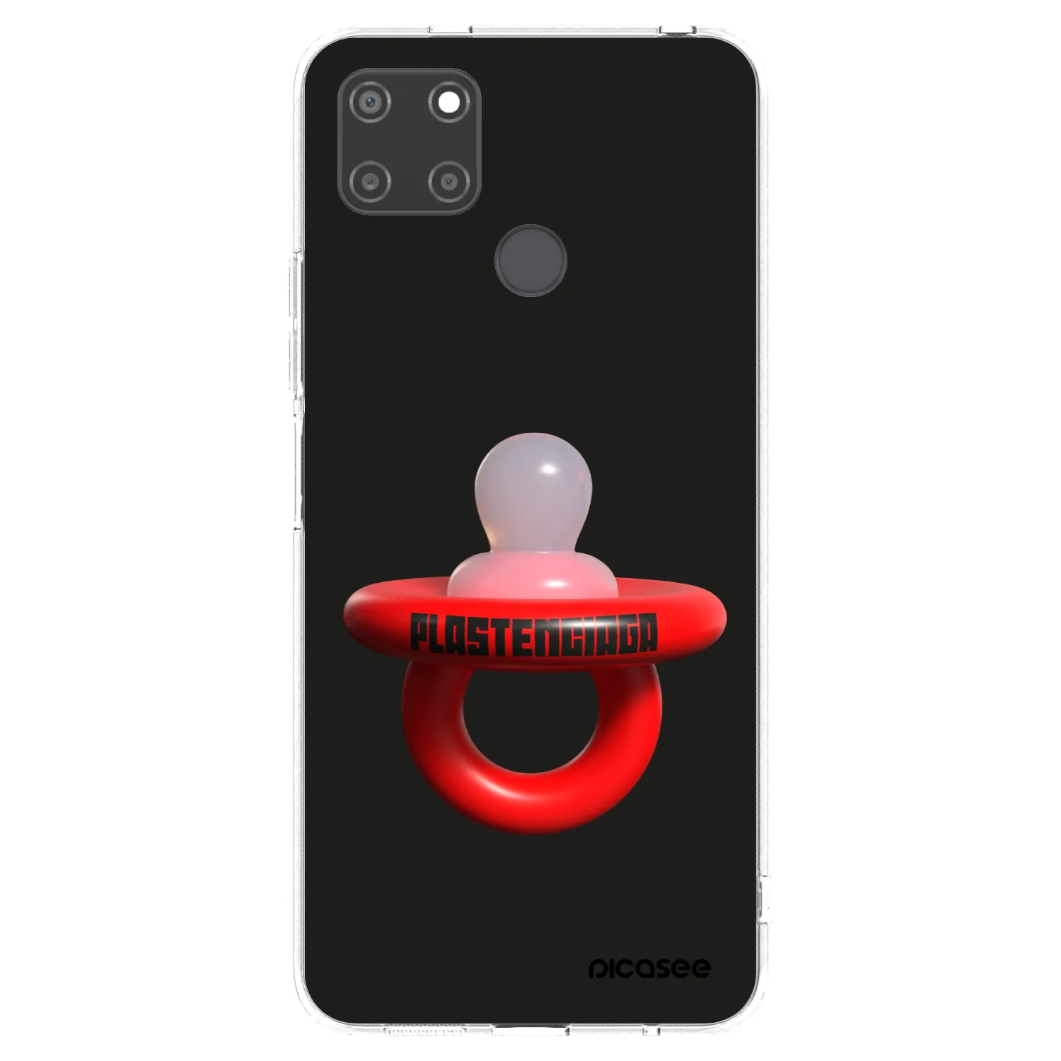 Picasee silikonový průhledný obal pro Realme C21Y - Le Dudel