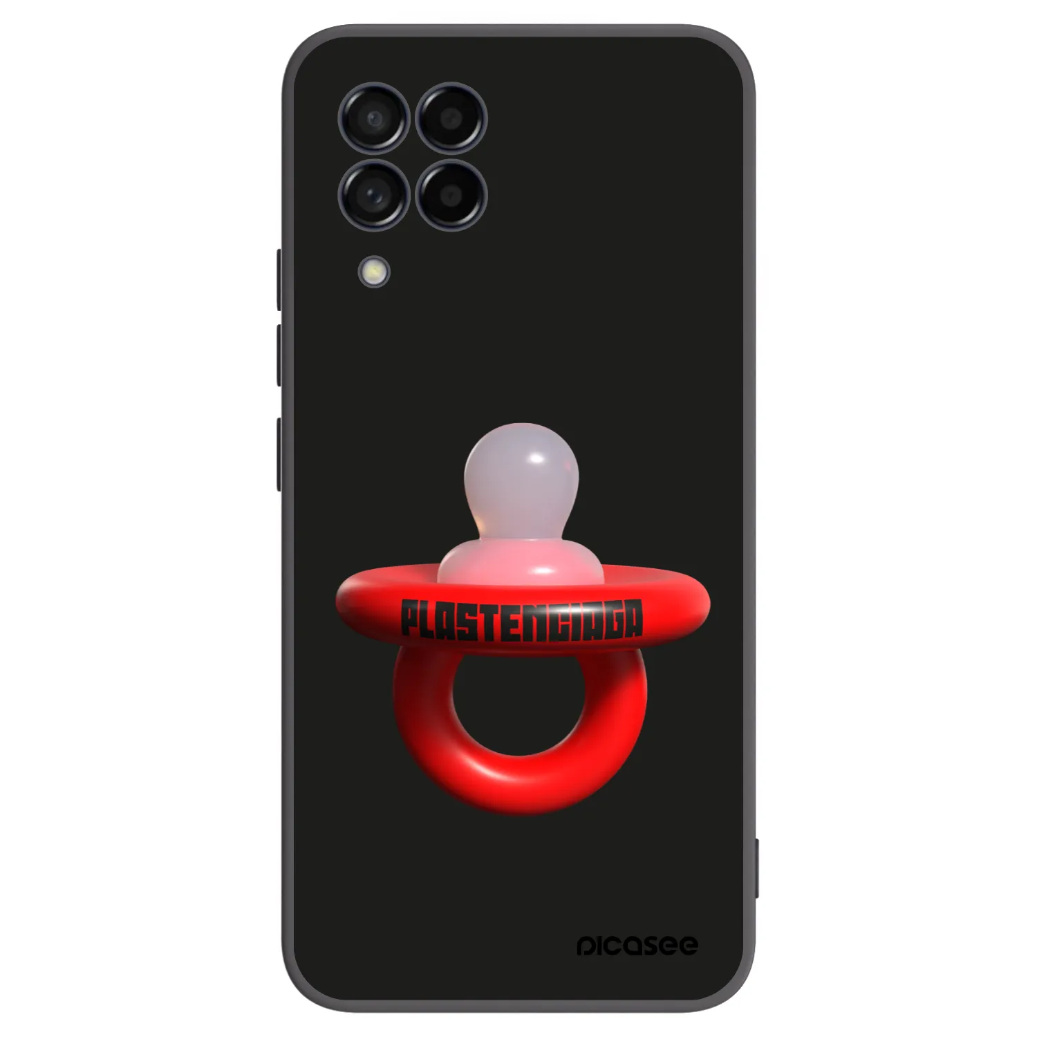 Picasee silikonový černý obal pro Samsung Galaxy M53 5G - Le Dudel