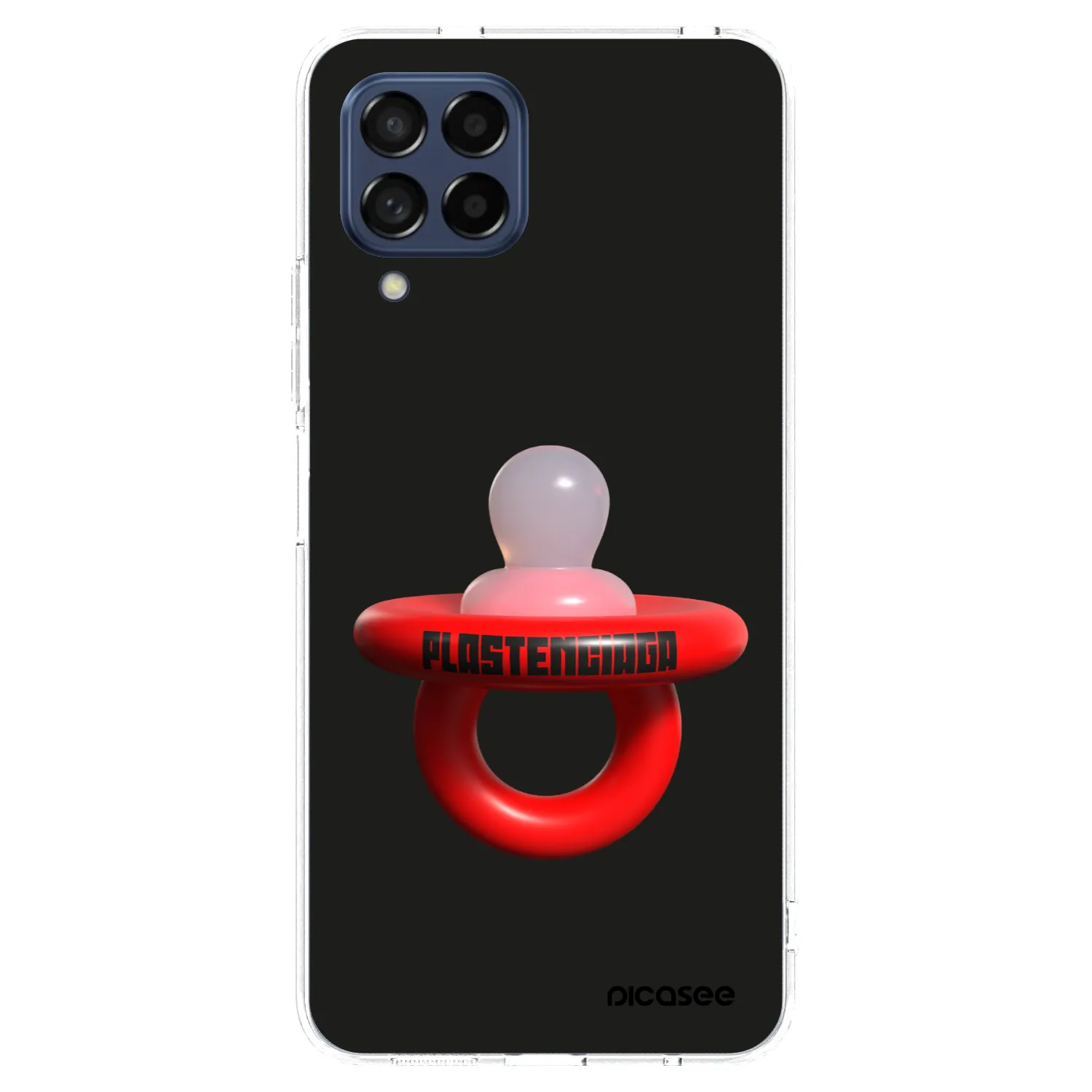 Picasee silikonový průhledný obal pro Samsung Galaxy M53 5G - Le Dudel