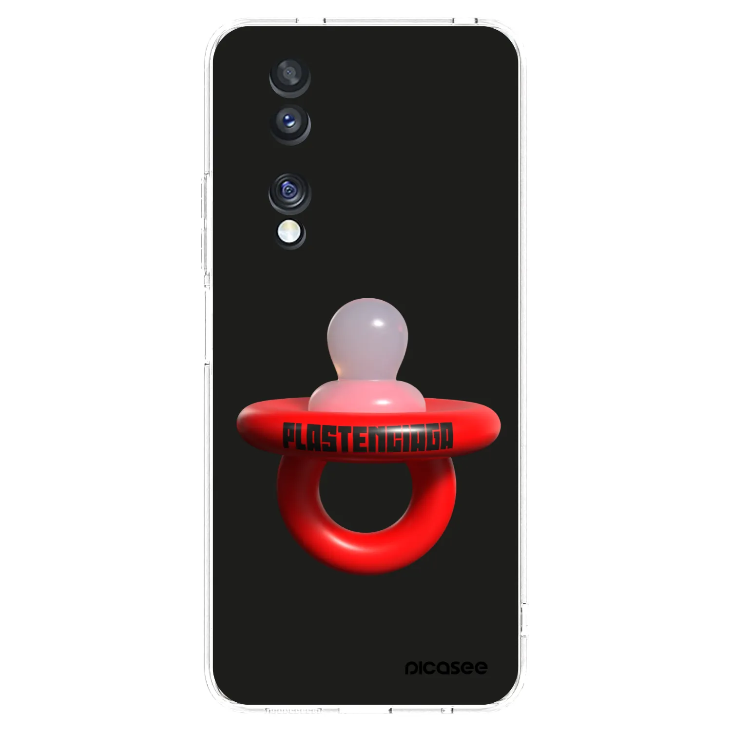 Picasee silikonový průhledný obal pro Honor 70 - Le Dudel