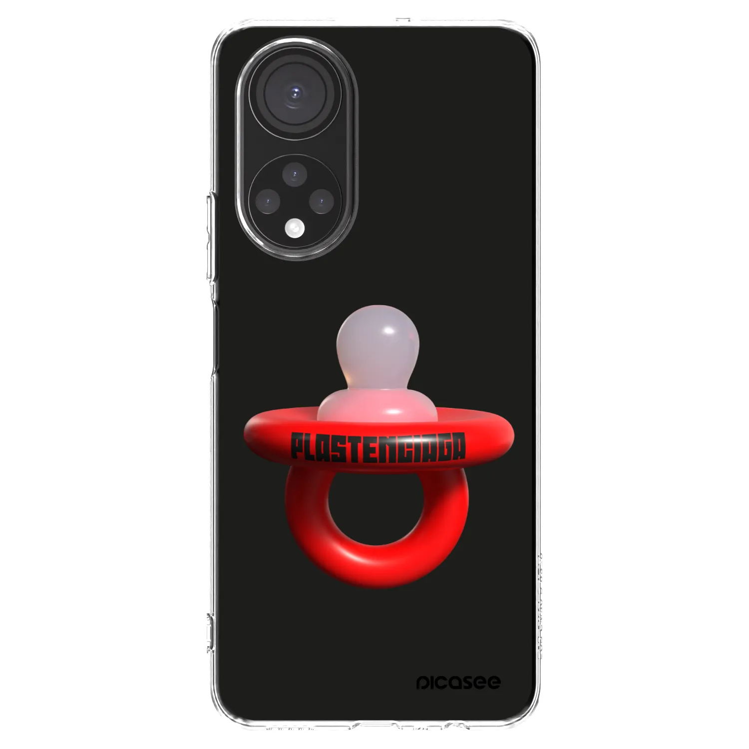 Picasee silikonový průhledný obal pro Honor X7 - Le Dudel