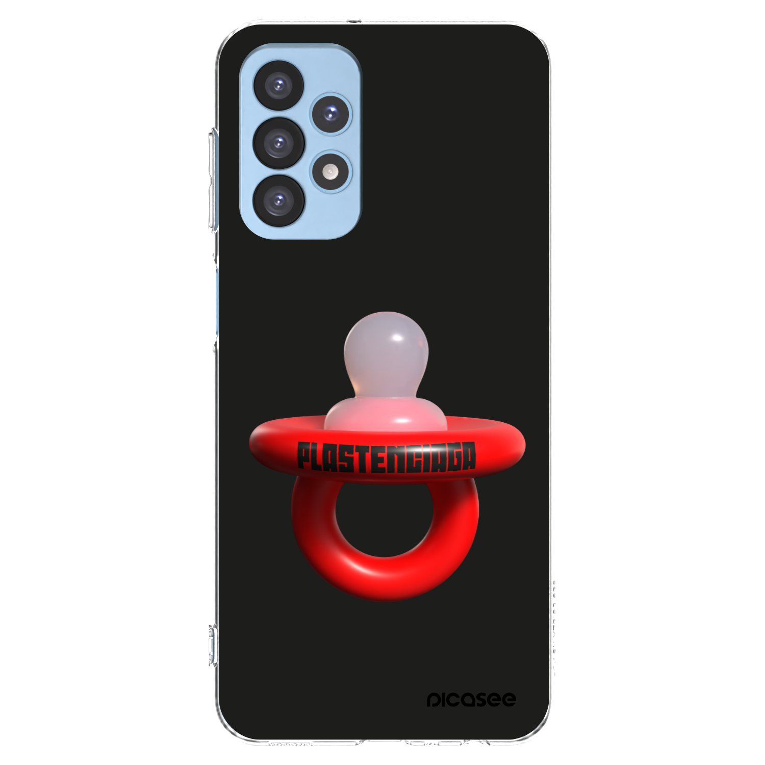 Picasee silikonový průhledný obal pro Samsung Galaxy A23 A235F 4G - Le Dudel