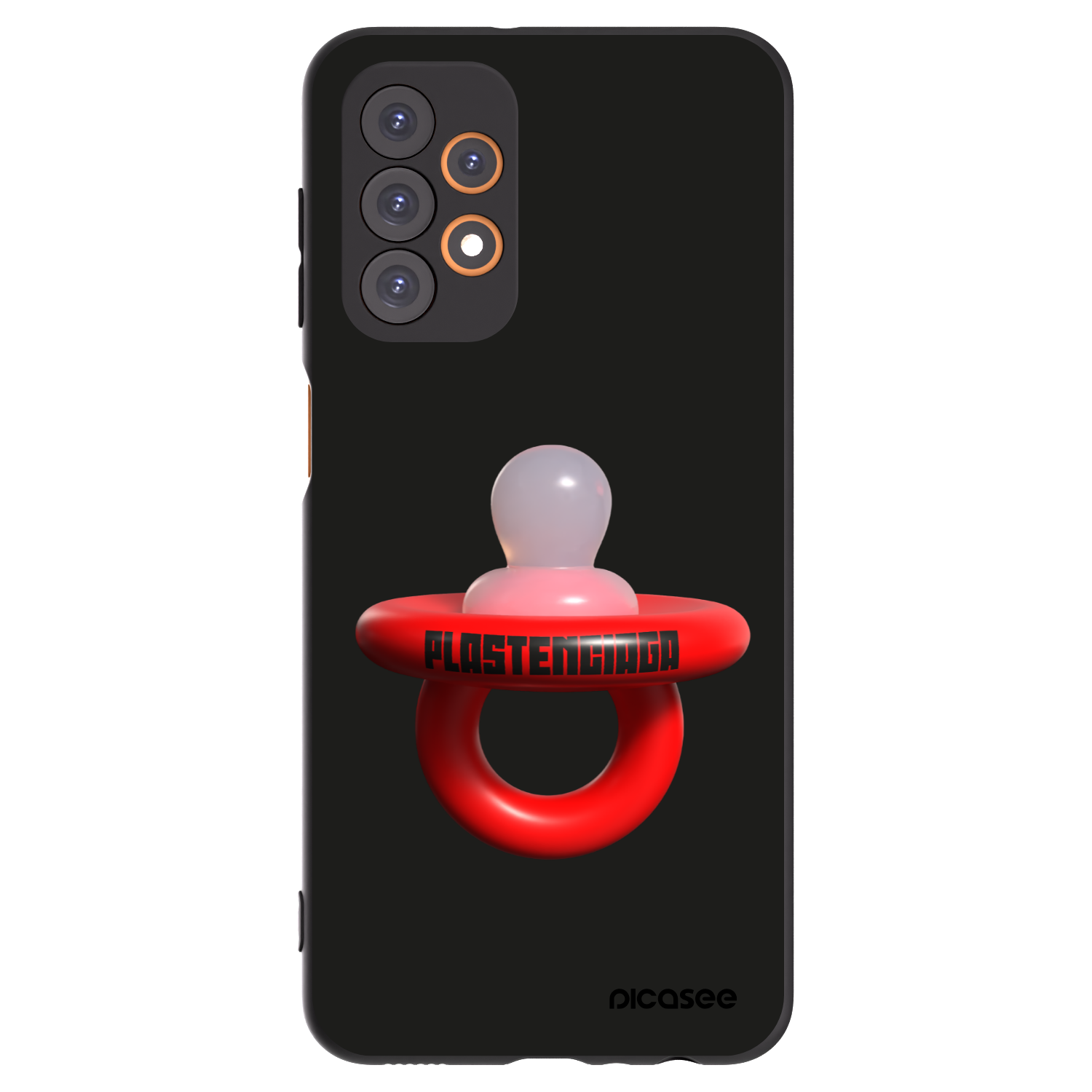 Picasee silikonový černý obal pro Samsung Galaxy A23 A236B 5G - Le Dudel