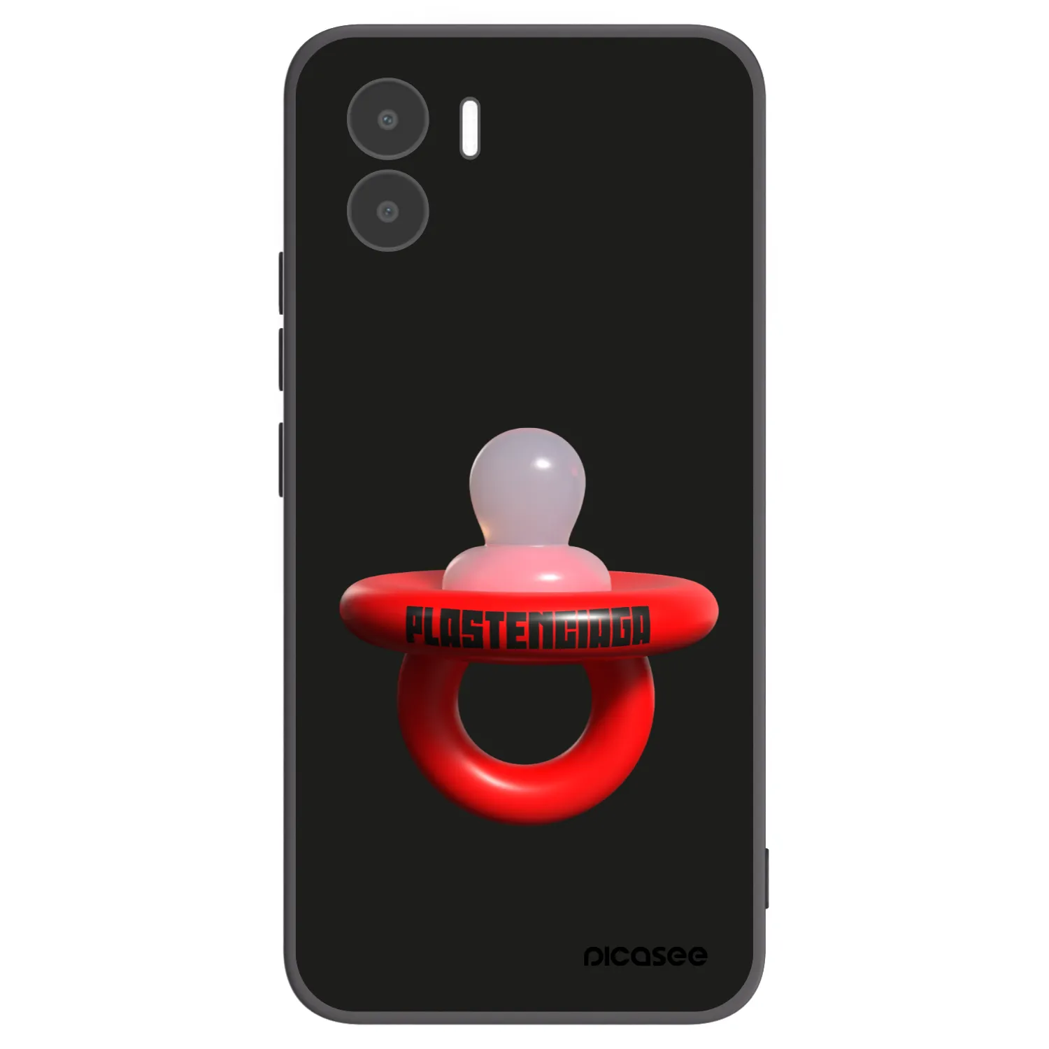 Picasee silikonový černý obal pro Xiaomi Redmi A1 - Le Dudel