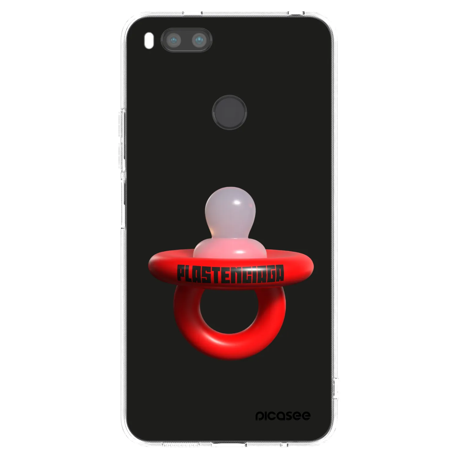 Picasee silikonový průhledný obal pro Xiaomi Redmi A1 - Le Dudel