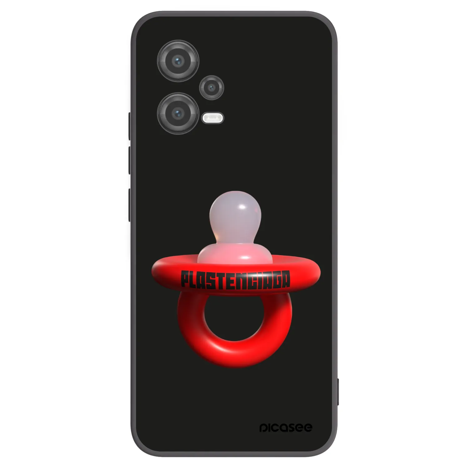 Picasee silikonový černý obal pro Xiaomi Poco X5 - Le Dudel