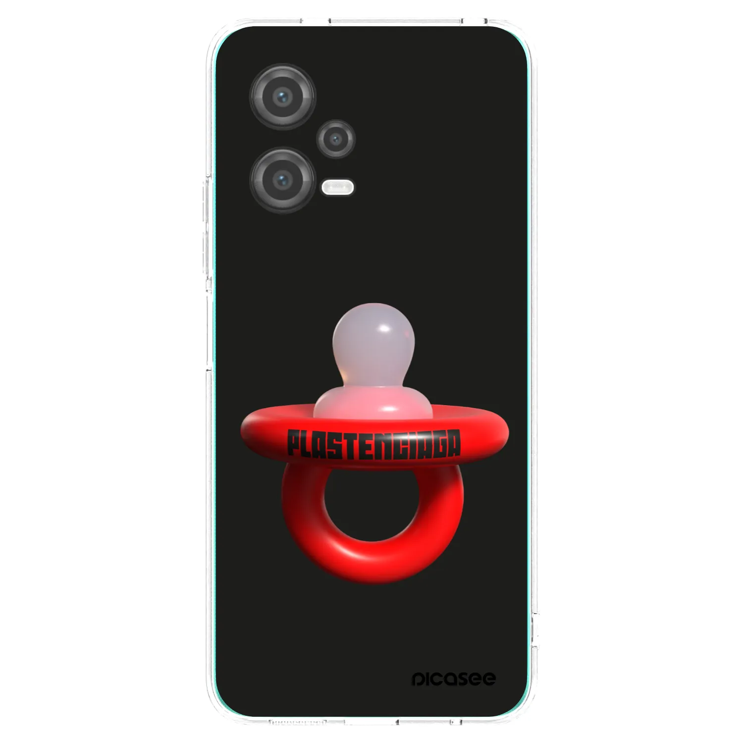 Picasee silikonový průhledný obal pro Xiaomi Poco X5 - Le Dudel