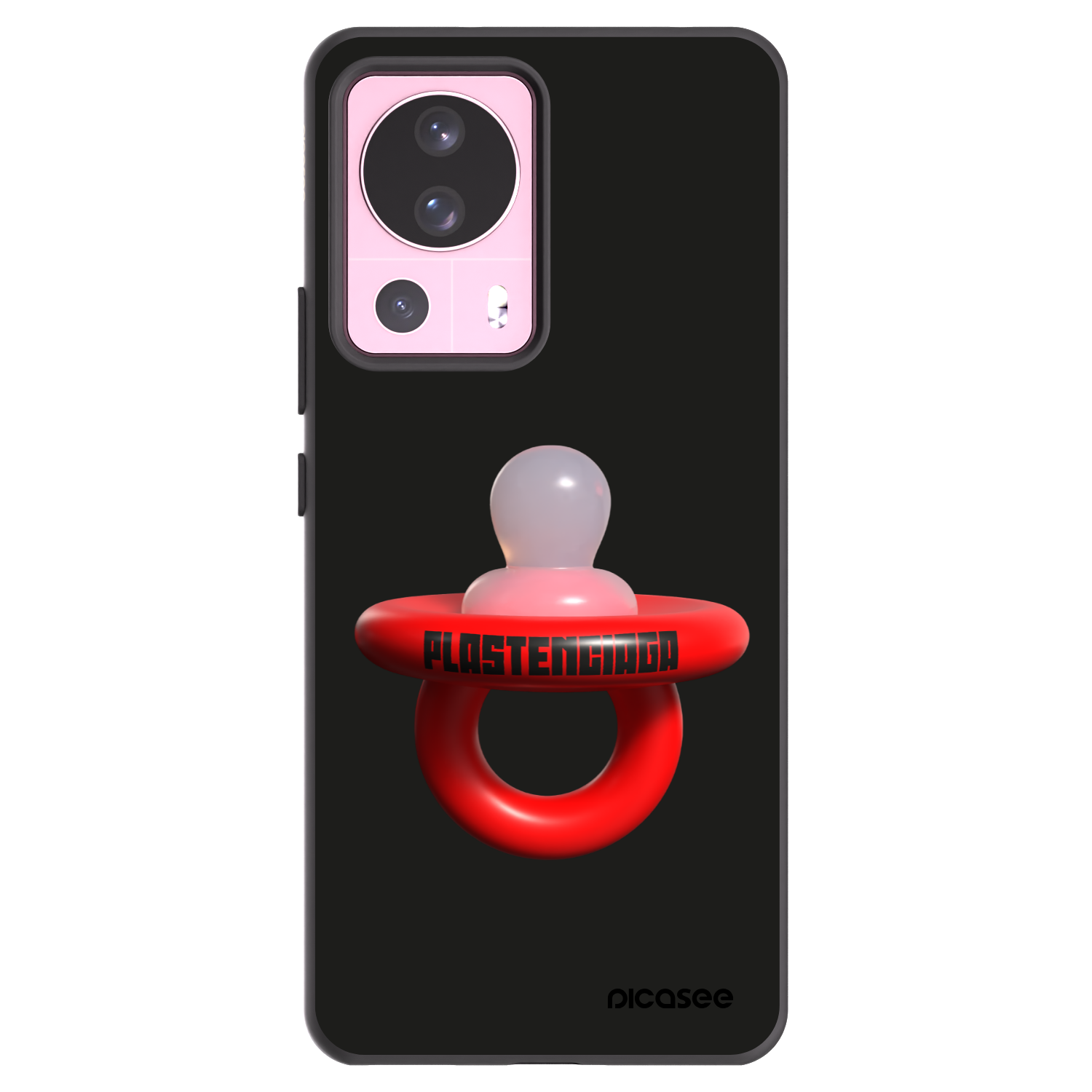 Picasee silikonový černý obal pro Xiaomi 13 Lite - Le Dudel