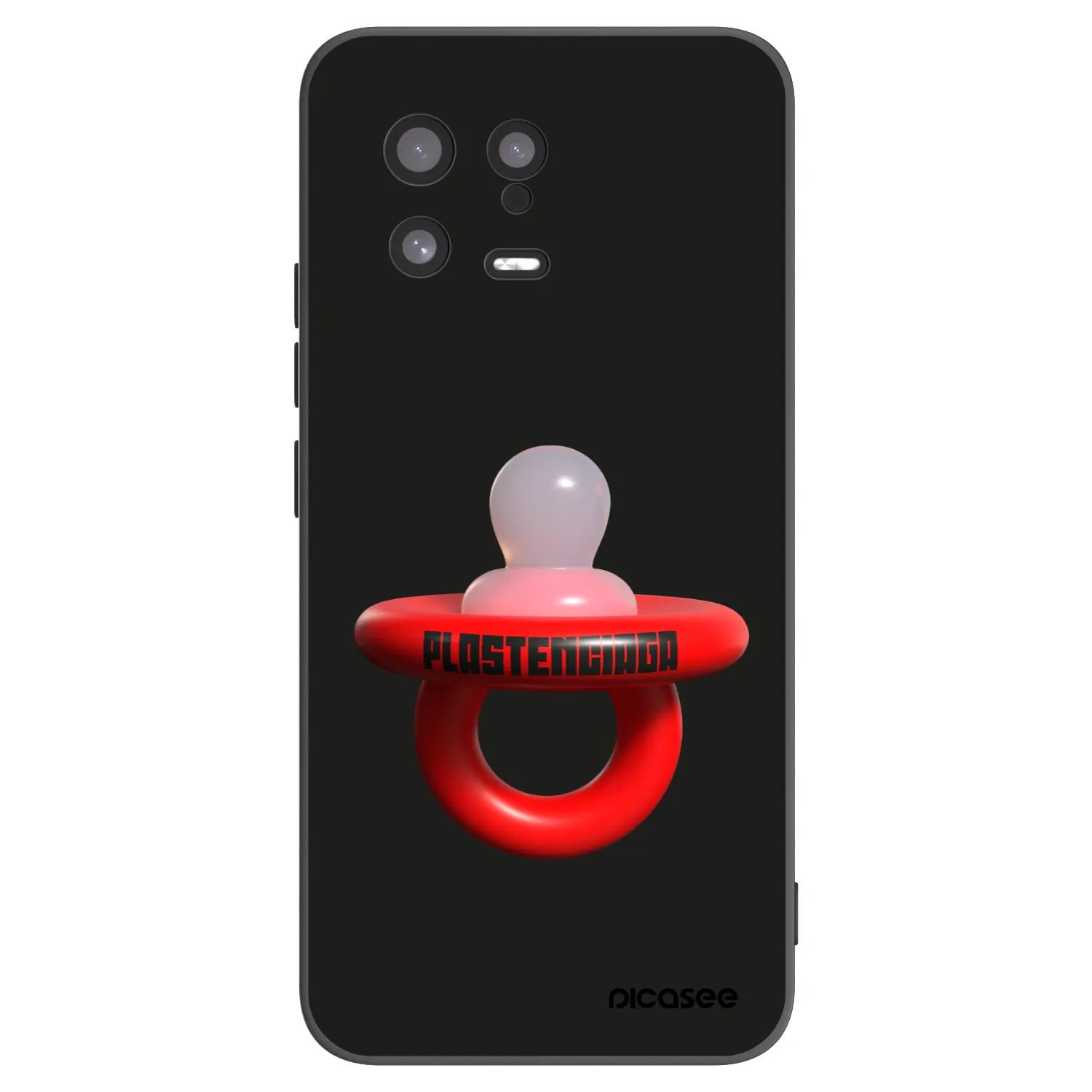 Picasee silikonový černý obal pro Xiaomi 13 - Le Dudel