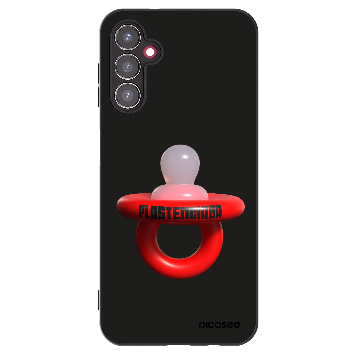 Picasee silikonový černý obal pro Samsung Galaxy A14 4G A145R - Le Dudel