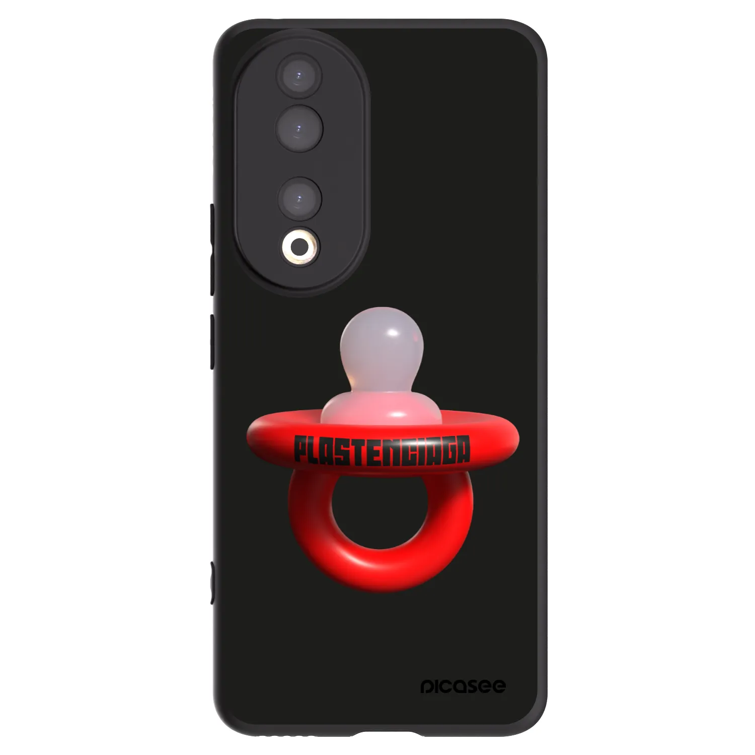 Picasee silikonový černý obal pro Honor 90 5G - Le Dudel