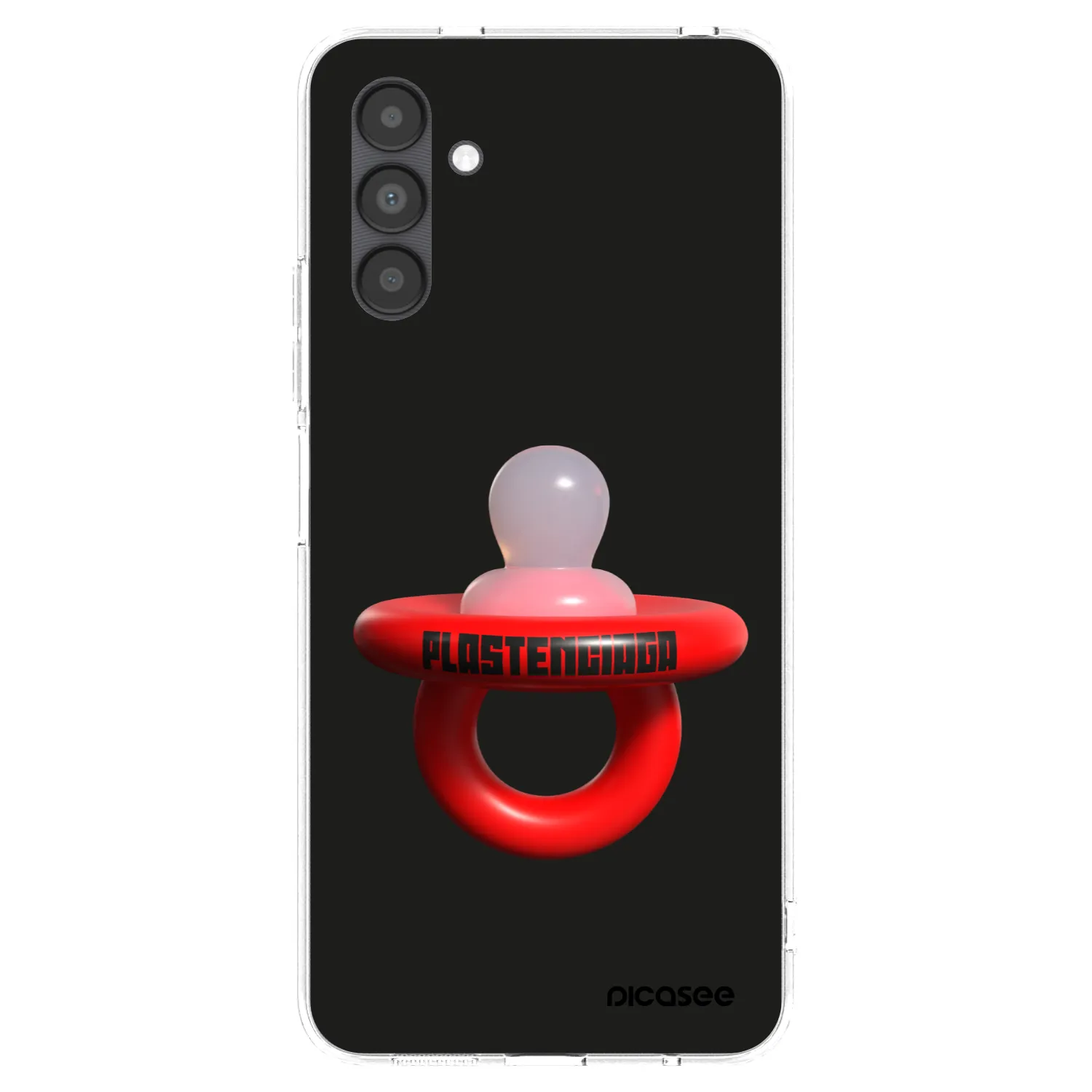 Picasee silikonový průhledný obal pro Samsung Galaxy A04s A047F - Le Dudel